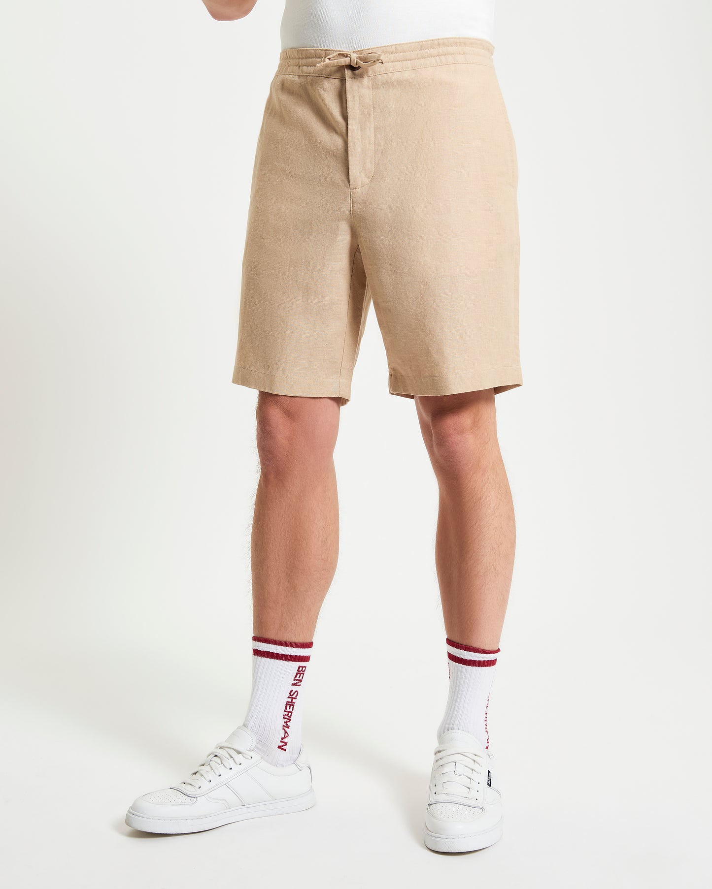 Ben Sherman Linen Cotton Drawcord short B1012767