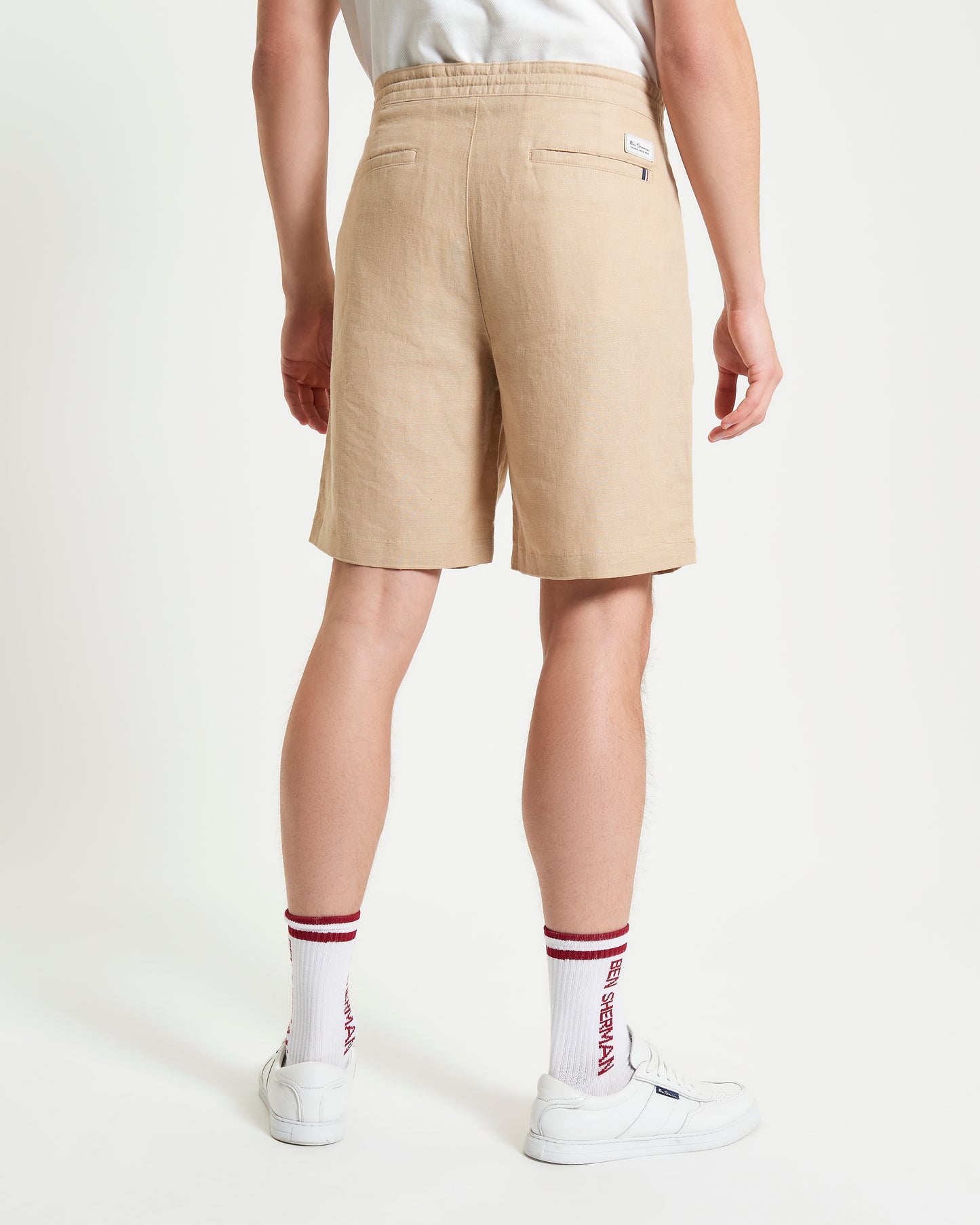 Ben Sherman Linen Cotton Drawcord short B1012767