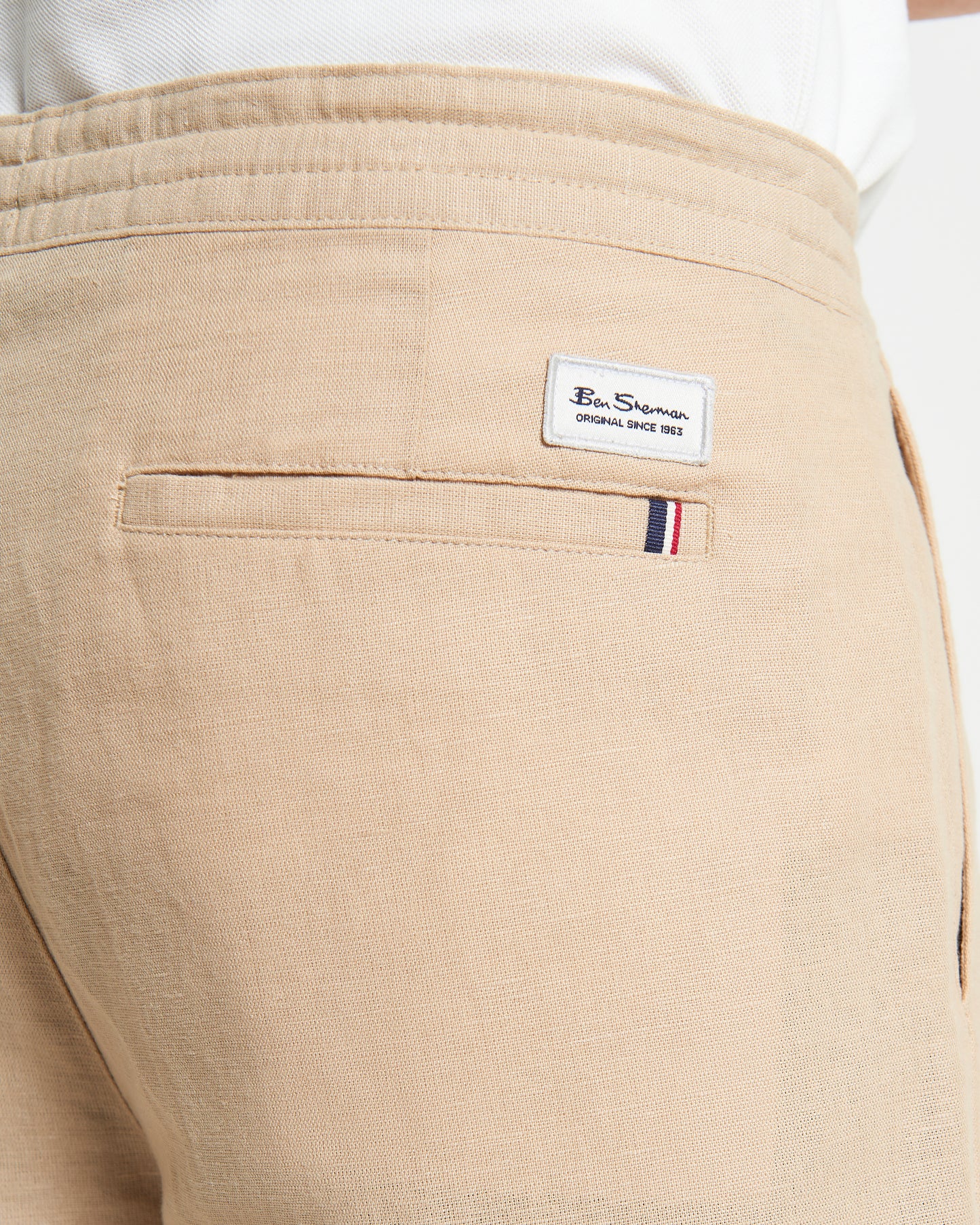 Ben Sherman Linen Cotton Drawcord short B1012767