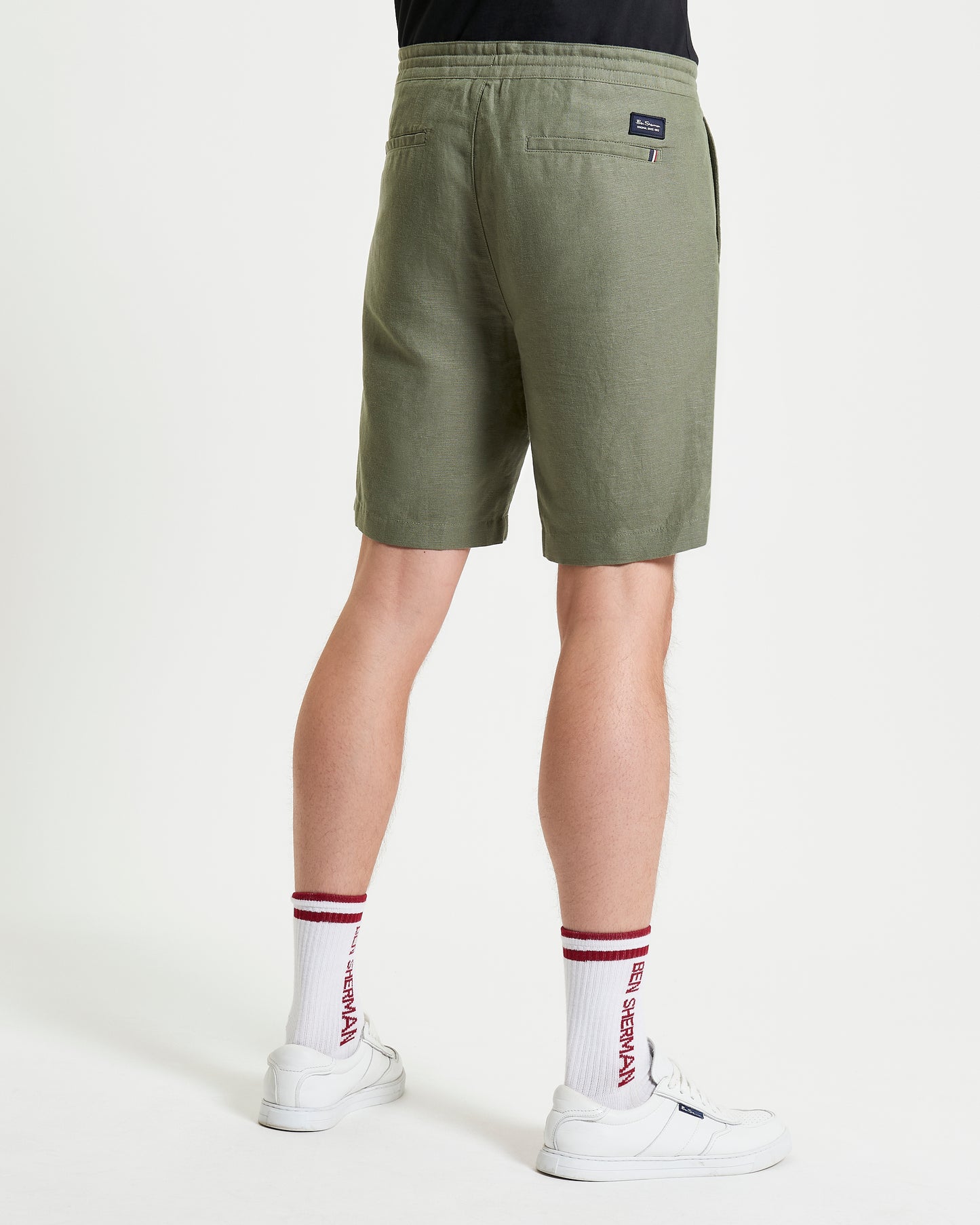 Ben Sherman Linen Cotton Drawcord short B1012767