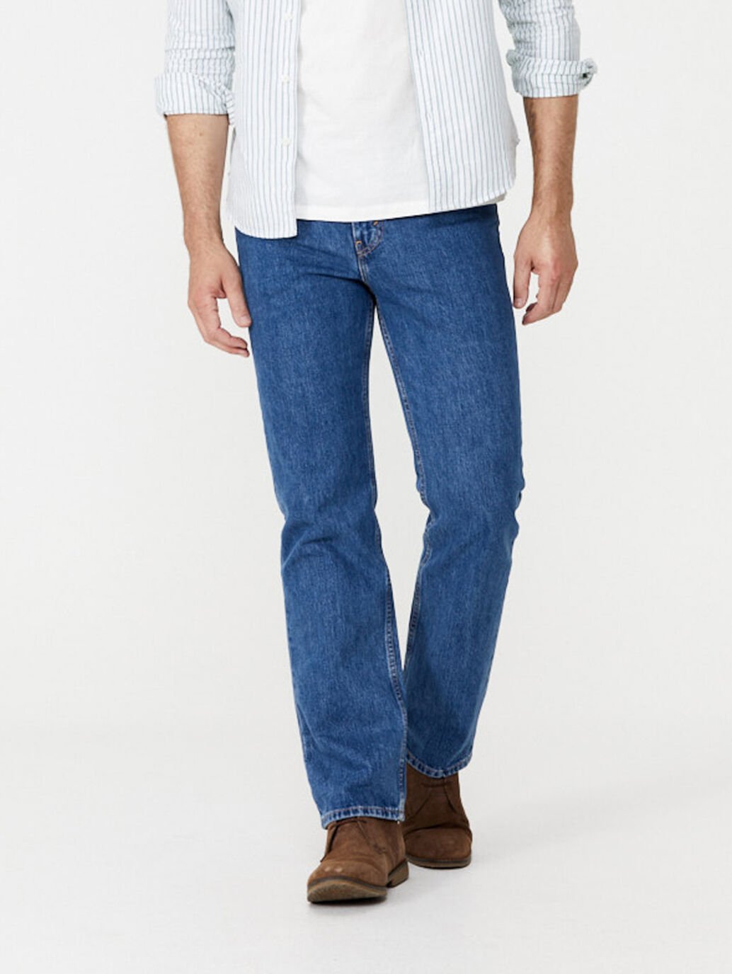 LEVI 516 STRAIGHT STONEWASH