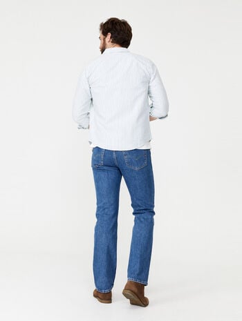 LEVI 516 STRAIGHT STONEWASH