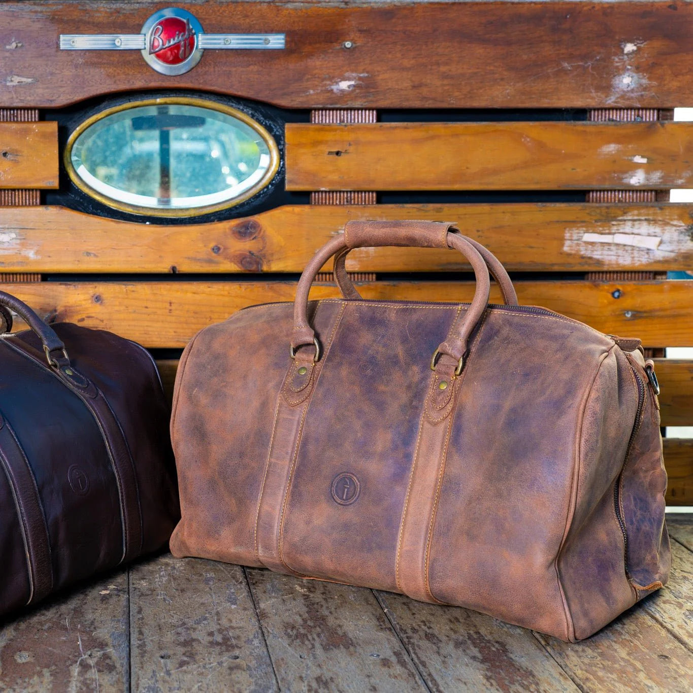 Leather Duffle Bag classic