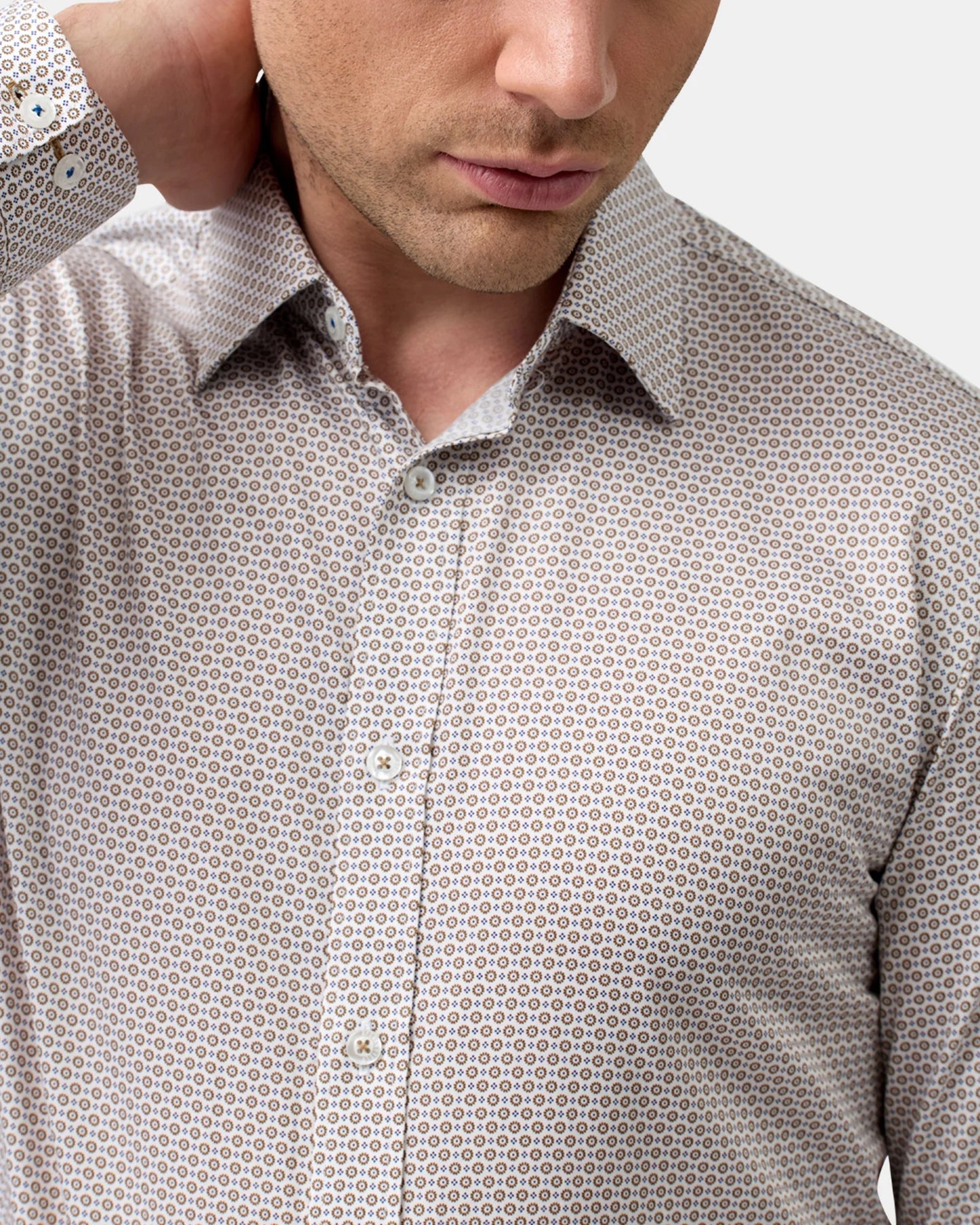 Luxe print shirt