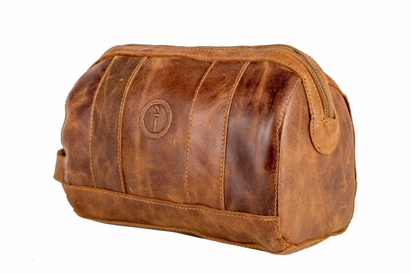Watson - Leather Toiletry Bag