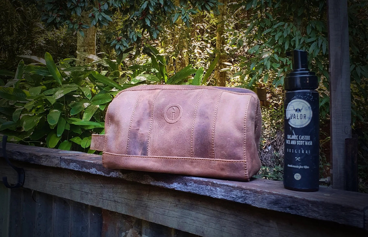 Watson - Leather Toiletry Bag