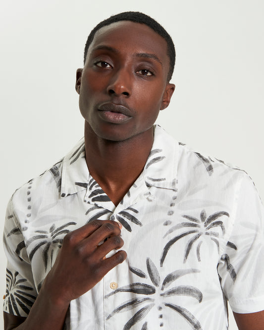 Ben Sherman Palm print Shirt B1012447