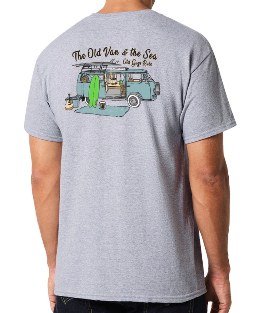 OGR Old van & the sea t shirt