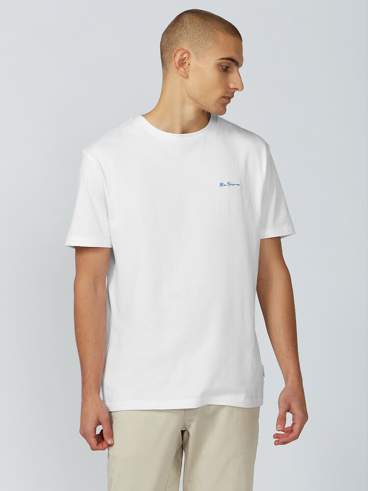 3PK CHEST EMBROIDERY TEE