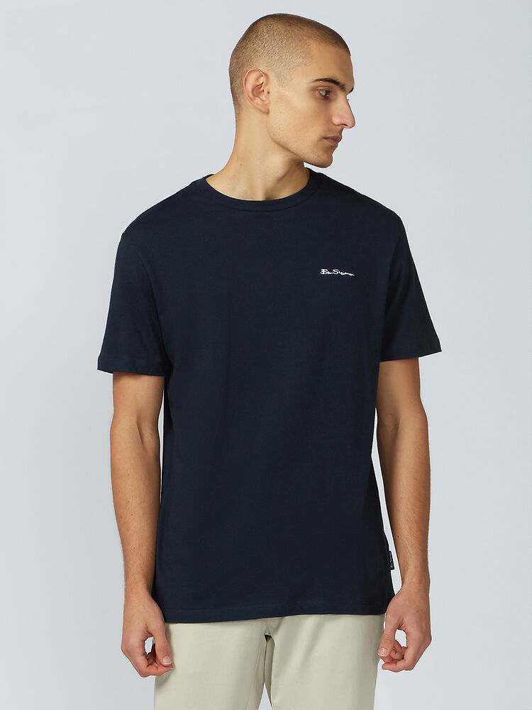 3PK CHEST EMBROIDERY TEE
