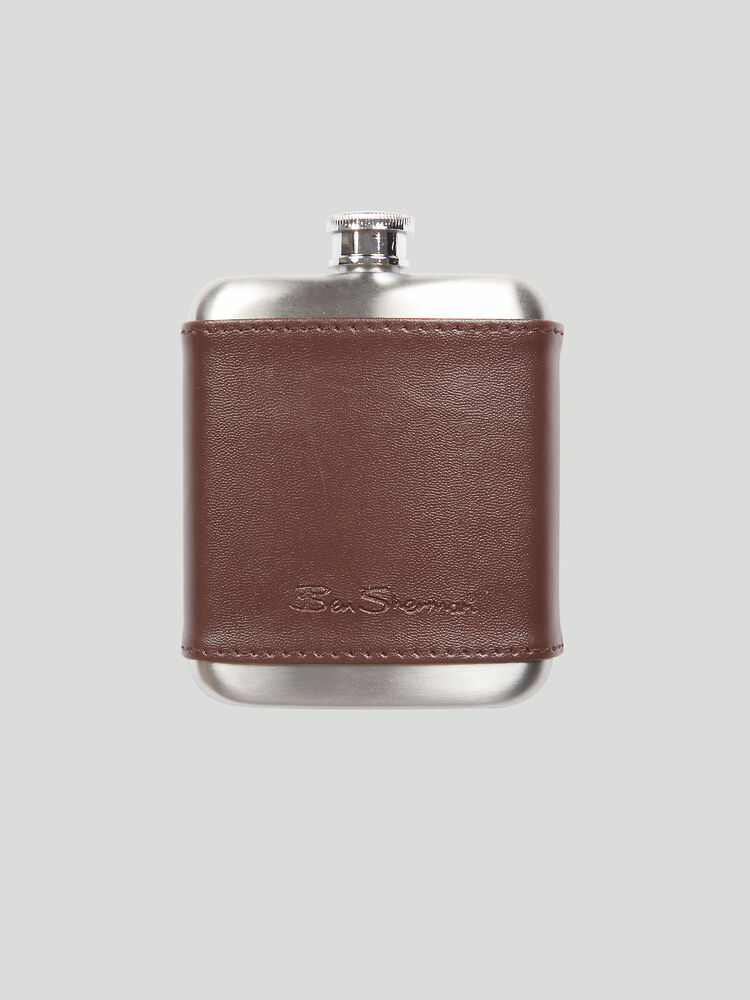 Flask and Bottle Opener Gift Set