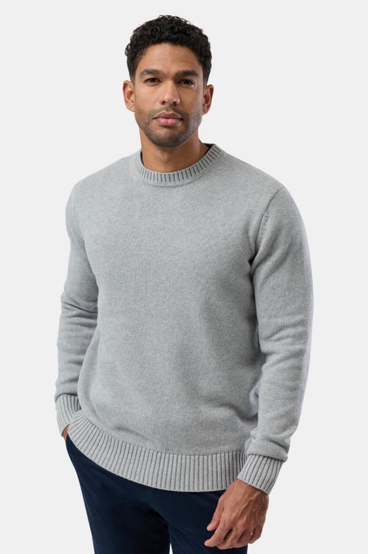COTTON CREW NECK KNIT