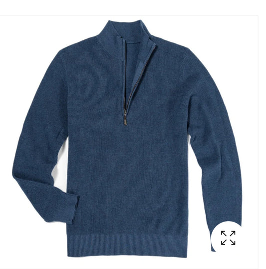 Knitted L/S with 1/4 Zip