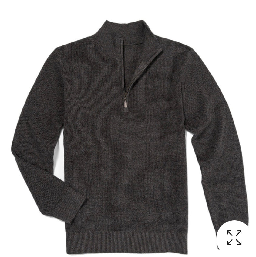 Knitted L/S with 1/4 Zip
