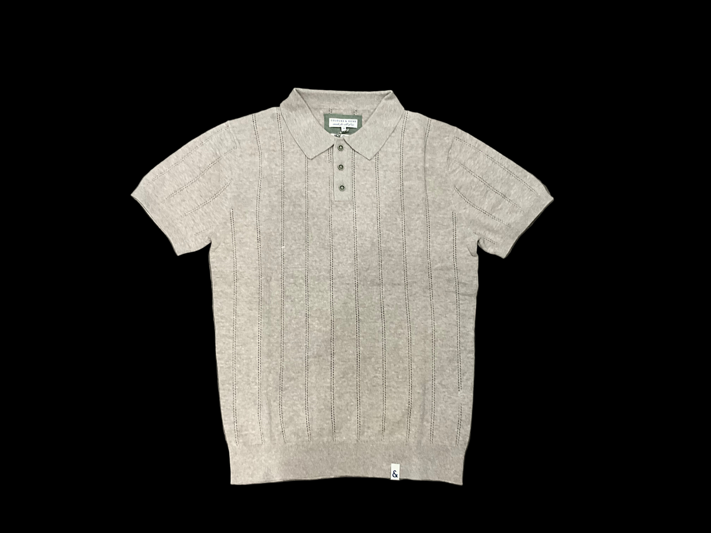 C&S Knit Polo 9225-172