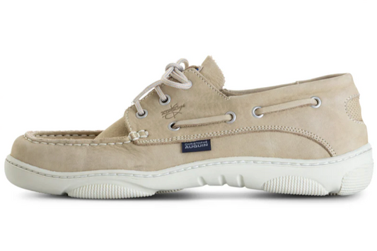 Christophe Auguin Boat Shoe Beige