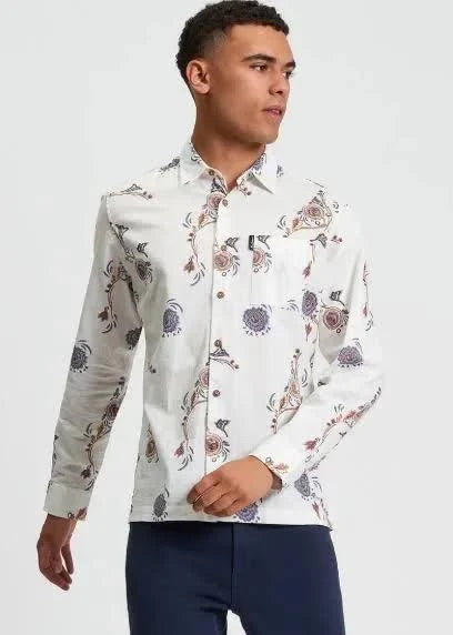 Ben Sherman Floral Craft Shirt