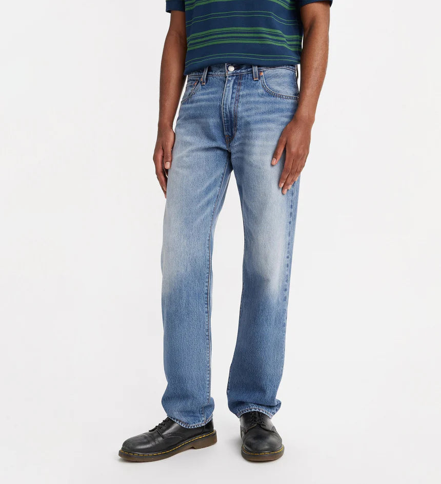 555 Relaxed Straight Indigo Champion
